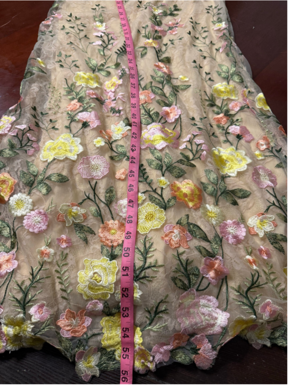 Mac Duggal Floral Embroidered One Shoulder Formal Gown Size 4 AS IS - Picture 7 of 13